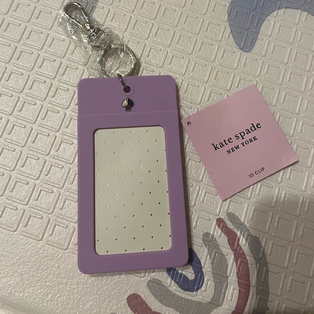 kate spade Lavender ID‎ Clip